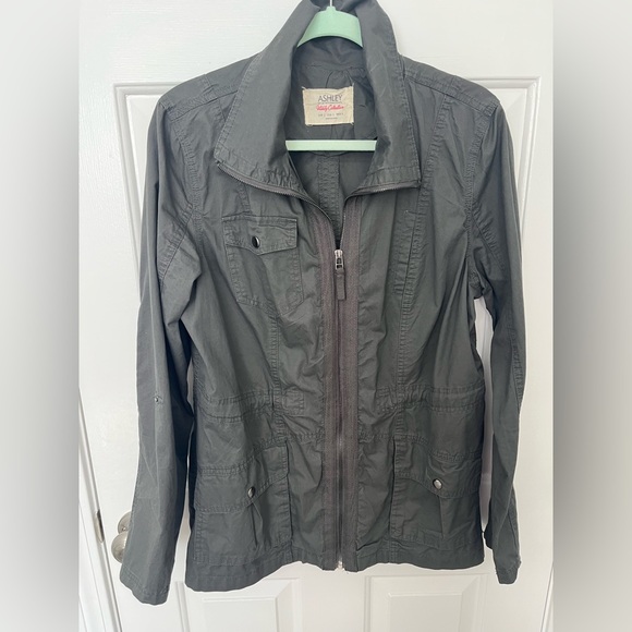 Ashley By 26 International Jackets & Blazers - Dark Gray Women’s Utility Jacket